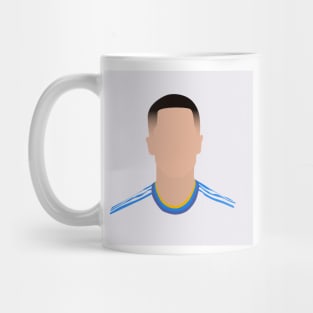 Eden Hazard Minimalistic Face Art Mug